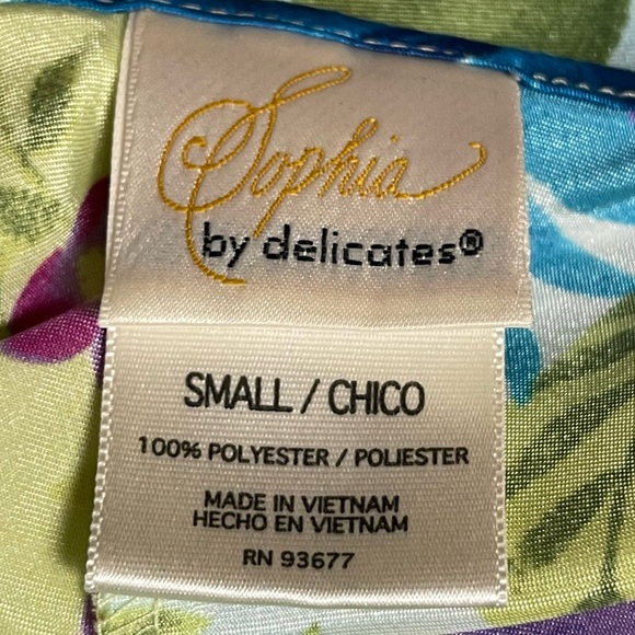 Y2K Vintage Floral Slip Dress Chemise - Picture 4 of 8